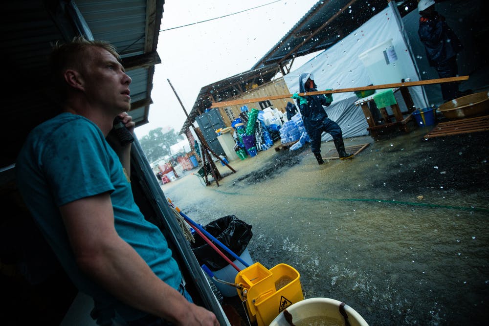 Einen Monat lang behandelte der Däne Jens Pedersen 2014 Ebola-Patienten in Liberias Hauptstadt Monrovia.