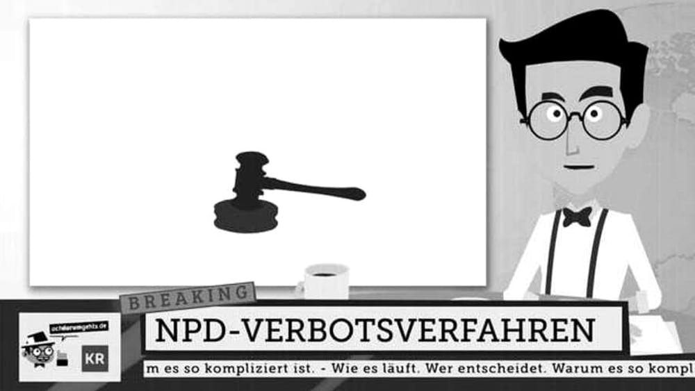 Ach, darum geht's: Das NPD-Verbot