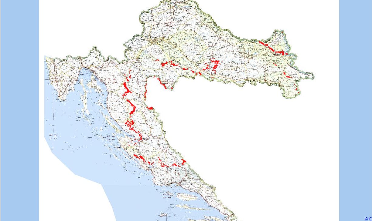 kroatien minen karte Der Krieg ist 20 Jahre her. Warum liegen in Kroatien immer noch so 