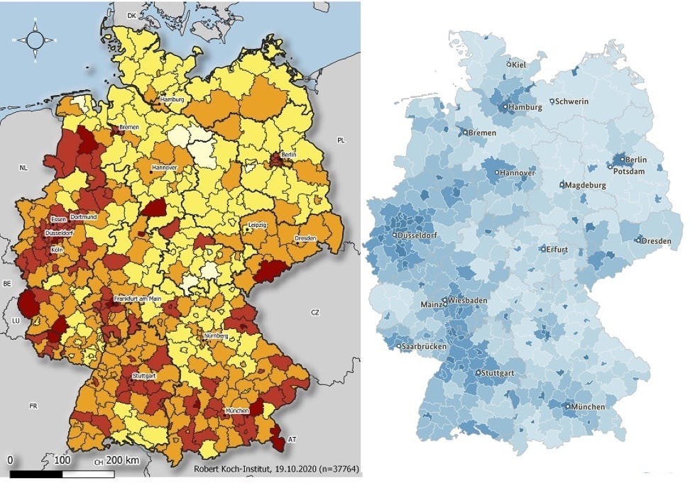 Wieso Corona Es In Ostdeutschland Schwerer Hat